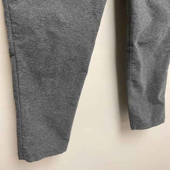 Lululemon Mens Gray Heathered ABC Pants Short Skinny Tech Canvas Size 30 Short - Picture 3 of 11